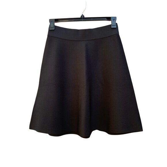 NWT Ann Taylor Black A-Line Skirt Womens Size Medium - Picture 2 of 6